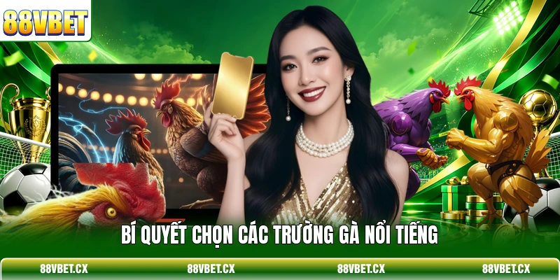 Các Trường Gà Nổi Tiếng - Sân Chơi Kê Hàng Đầu Châu Á 4 Bí quyết chọn các trường gà nổi tiếng
