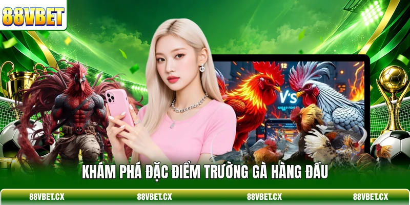 Các Trường Gà Nổi Tiếng - Sân Chơi Kê Hàng Đầu Châu Á 2 Khám phá đặc điểm trường gà hàng đầu