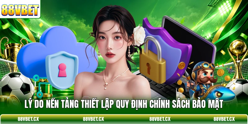 Lý do nền tảng thiết lập quy định chính sách bảo mật